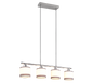 Davos pendant 4-pc E14 chrome/white — R31554006