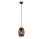 Bidar pendant 1-pc E27 black/gold — R31571080