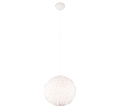Furry pendant 35 cm E27 sand white — R31581001