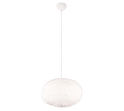 Furry pendant 50 cm E27 sand white — R31581901