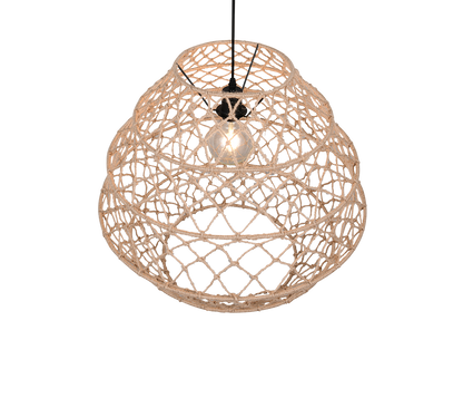 Hive pendant 60 cm E27 natural color/hemp — R31681036