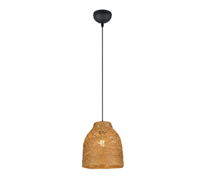 Joeline pendant 25 cm E27 brown/paper yarn — R31731026