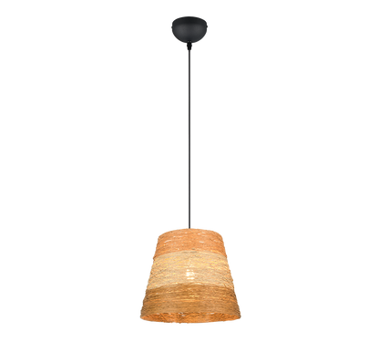 Joeline pendant 30 cm E27 brown multicolor/paper yarn — R31731926