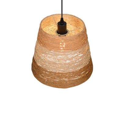 Joeline pendant 30 cm E27 brown multicolor/paper yarn — R31731926
