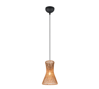 Bijou pendant E27 brown/paper yarn — R31831026