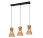 Bijou pendant 3-pc E27 brown/paper yarn — R31833026