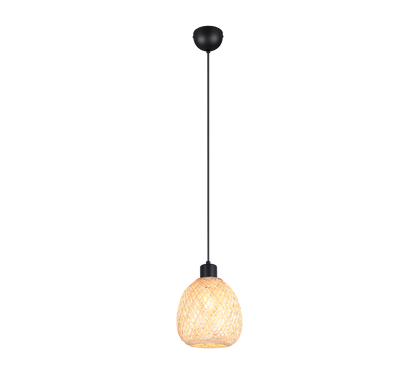 Amelie pendant E27 natural color/bamboo — R31941036