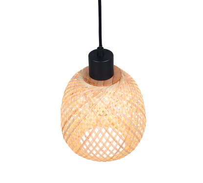 Amelie pendant E27 natural color/bamboo — R31941036