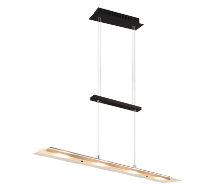 Milos LED pendant matt black — R32004132