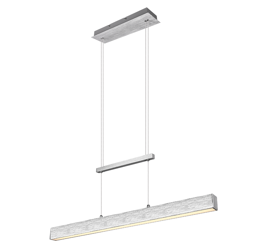 Paros LED pendant brushed aluminium — R32043105