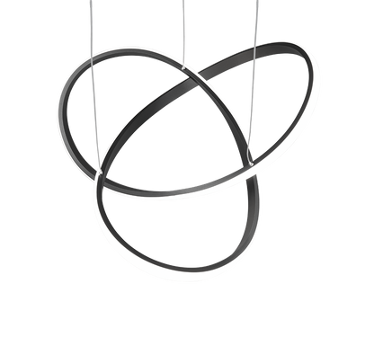 Course LED pendant matt black 4000K — R32051432