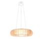 Monte LED pendant 60 cm wood/white — R32171930