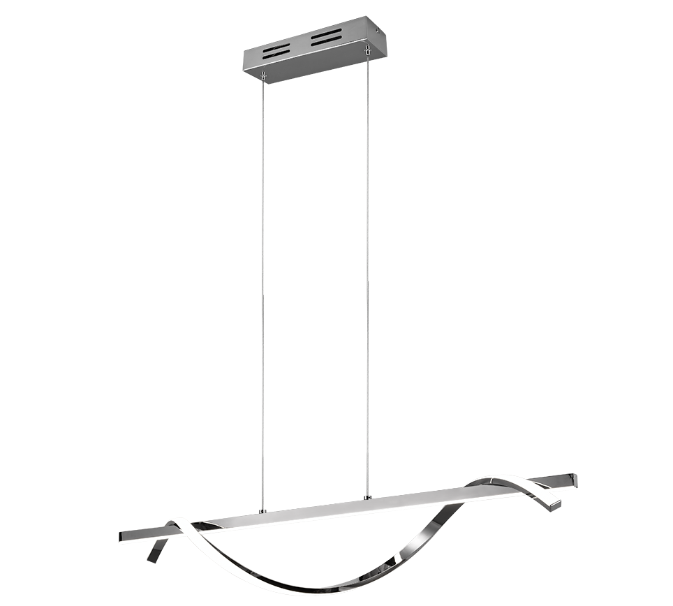 Isabel LED pendant chrome 4000K — R32201106