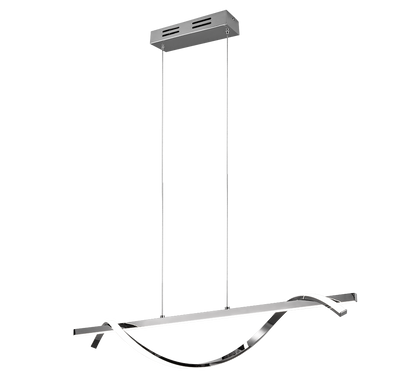 Isabel LED pendant chrome 4000K — R32201106