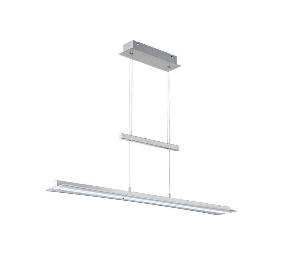 Smash LED pendant brushed steel — R32421107