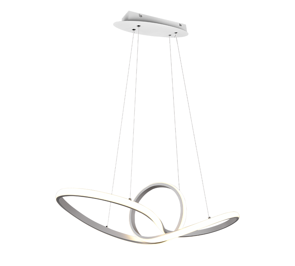 Sansa LED pendant matt white — R32751131
