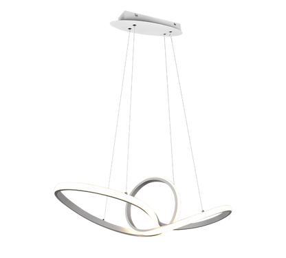 Sansa LED pendant matt white — R32751131