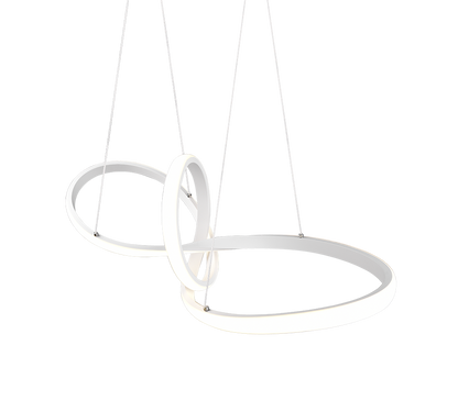 Sansa LED pendant matt white — R32751131