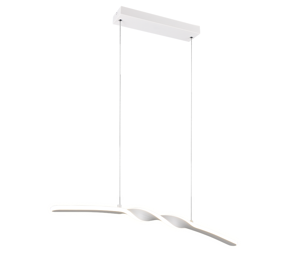 Ginko LED pendant matt white 4000K — R35791131
