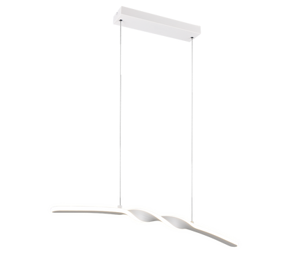 Ginko LED pendant matt white 4000K — R35791131