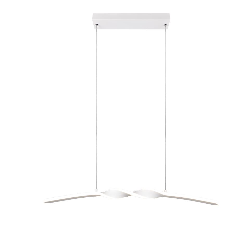 Ginko LED pendant matt white 4000K — R35791131