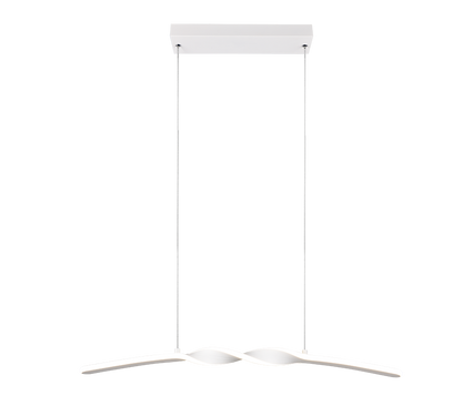 Ginko LED pendant matt white 4000K — R35791131