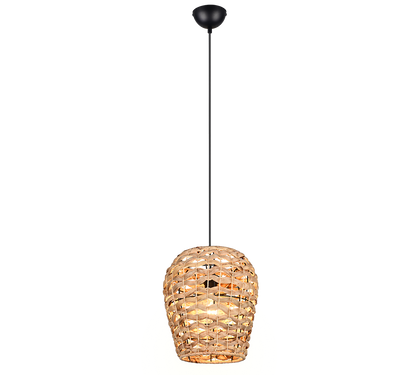 Jean pendant E27 natural color/seagrass — R36221036