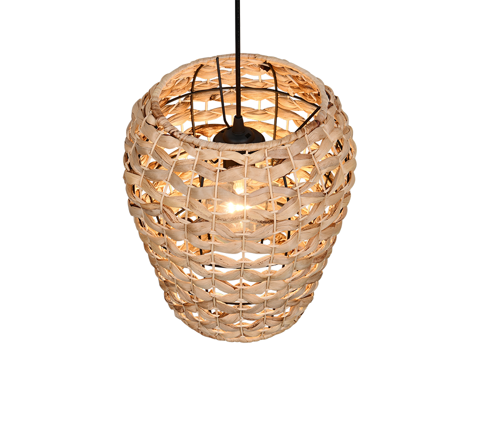 Jean pendant E27 natural color/seagrass — R36221036