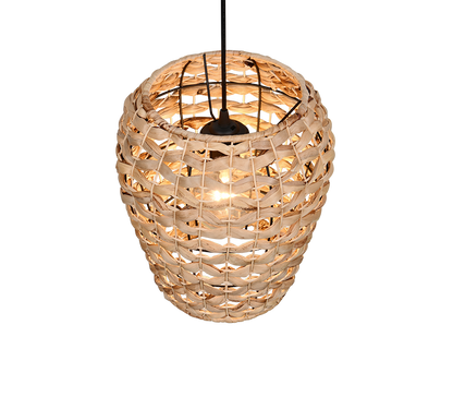 Jean pendant E27 natural color/seagrass — R36221036