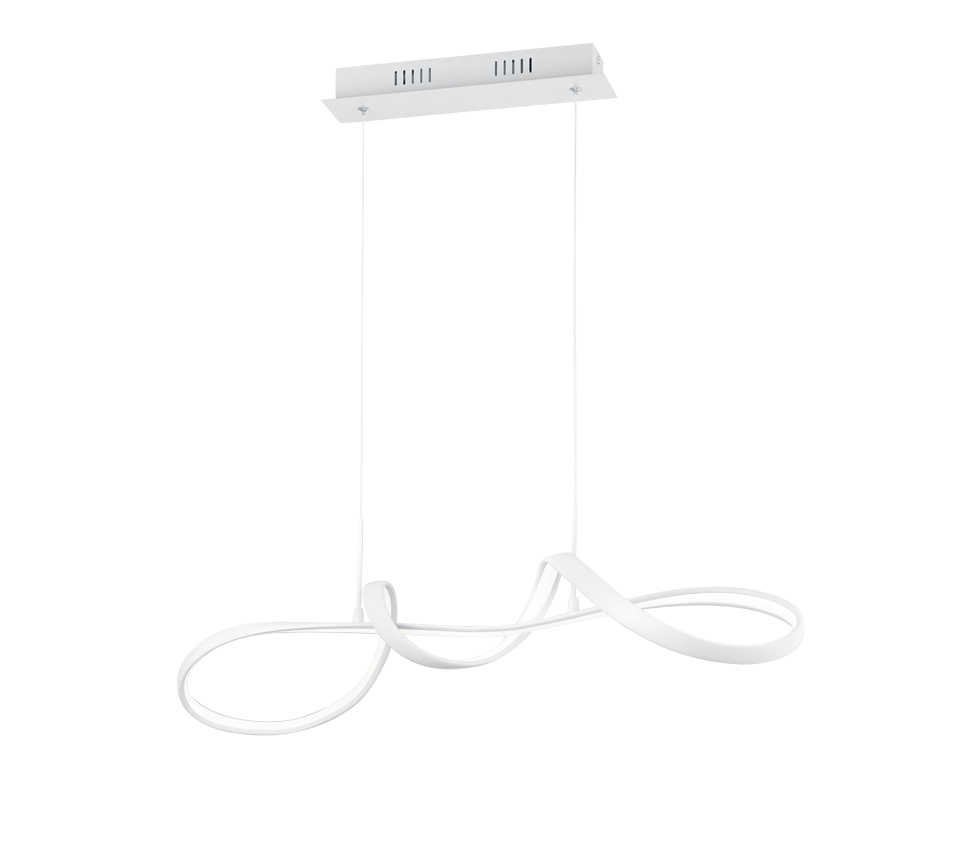 Perugia LED pendant matt white 4000K — R37091131