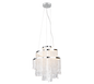 Pomp LED pendant 38 cm chrome/transparent — R37341106