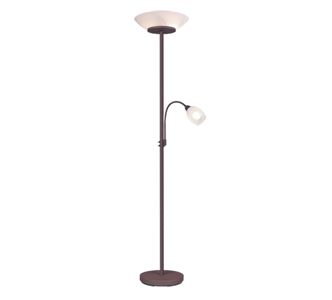 Gerry floor lamp E27+E14 rustic — R40063124