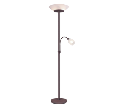 Gerry floor lamp E27+E14 rustic — R40063124