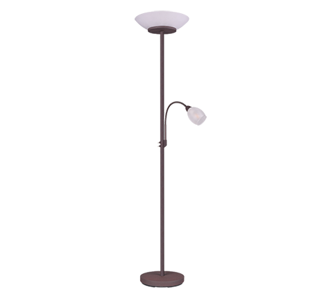 Gerry floor lamp E27+E14 rustic — R40063124