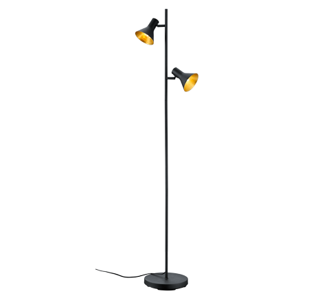 Nina floor lamp 2xE14 black — R40162002