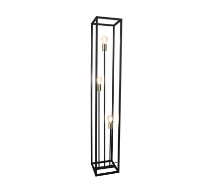 Vito floor lamp 3xE27 matt black — R40193032