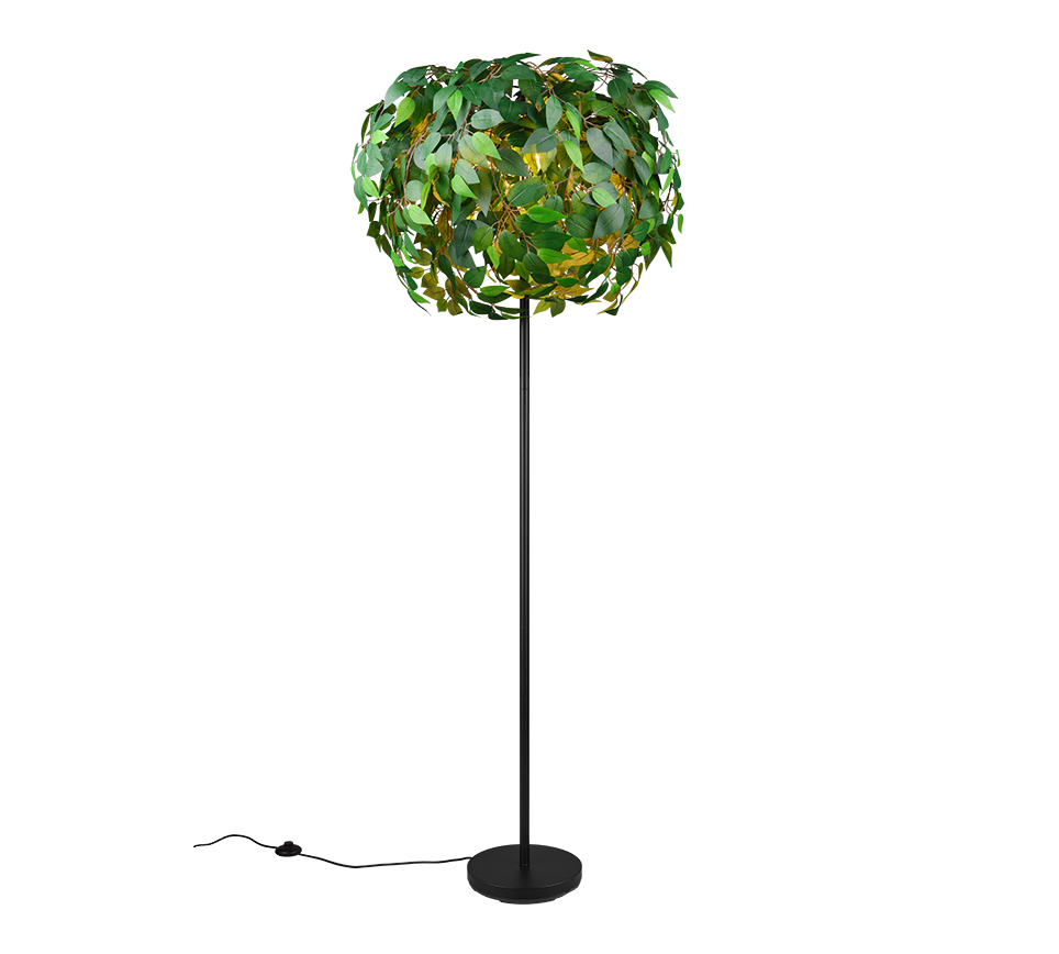 Leavy floor lamp 3xE14 green — R40463015