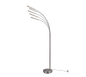 Reed LED floor lamp brushed steel — R41031507