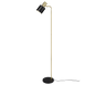 Adam floor lamp E27 matt black/matt brass — R41041080