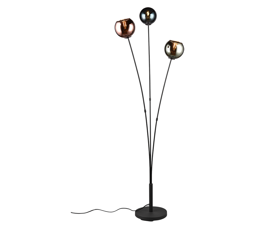 Sheldon floor lamp 3-pc E14 multicolor — R41303017
