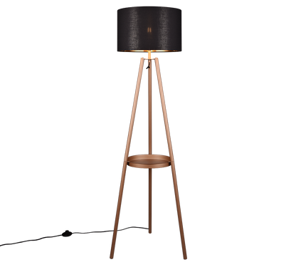 Colette floor lamp E27 coffee brown — R41561065