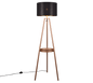 Colette floor lamp E27 coffee brown — R41561065