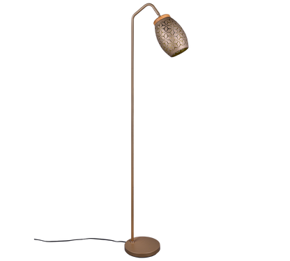 Bidar floor lamp E27 coffee brown — R41571065