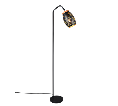 Bidar floor lamp E27 matt black/gold — R41571080