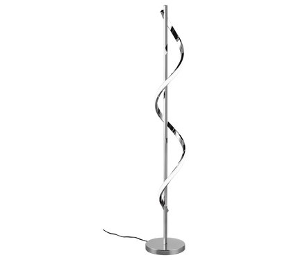 Isabel LED floor lamp chrome 4000K — R42201106