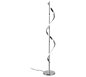 Isabel LED floor lamp chrome 4000K — R42201106