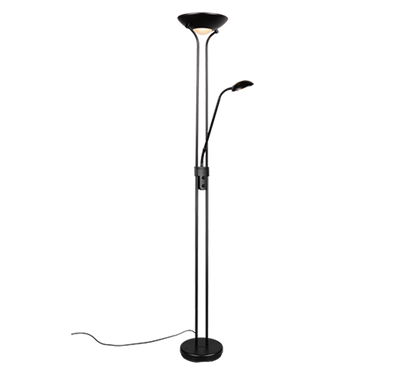 Spock LED floor lamp matt black — R42292132