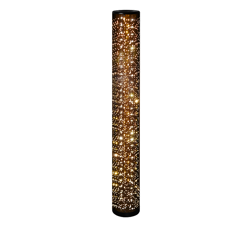 Taco LED floor lamp black/gold — R42801002