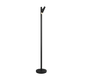 Gomez LED floor lamp matt black — R44571132