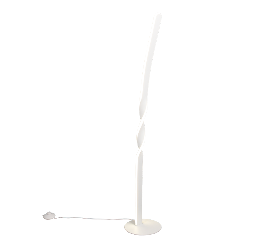 Ginko LED floor lamp matt white 4000K — R45791131